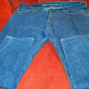 Old Navy boyfriend skinny dark wash